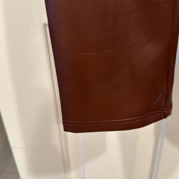 Loft Faux Leather Pants - Picture 5 of 7